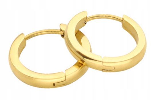 Fashionable Classic Copper Earrings K01 Gold
