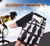 Cycling Gloves Short Finger Skull Design for Road Mountain Bike Motorcycle Racing Fitness Sports Breathable Anti-Slip Durable