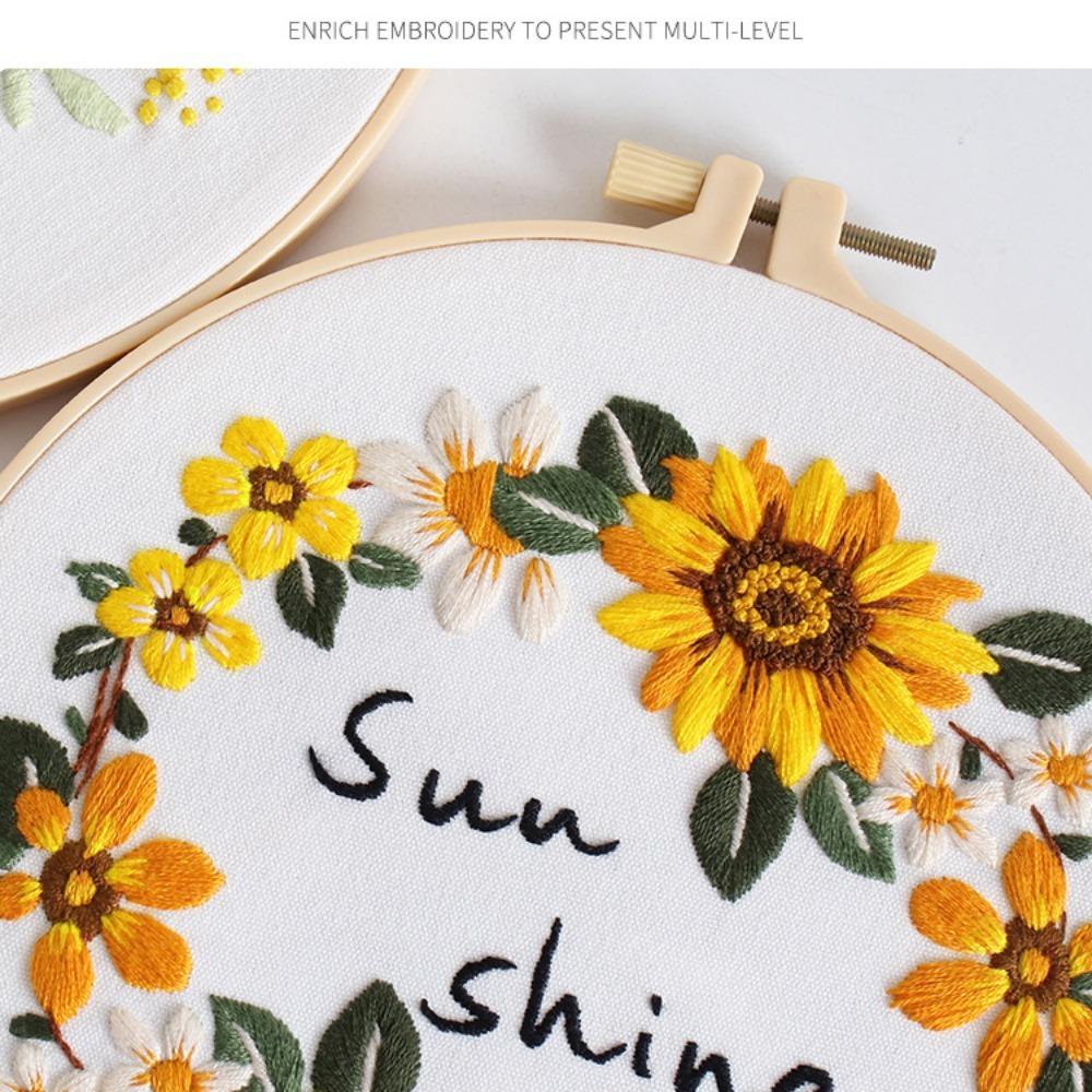 Starter Kit Embroidery Starters Kit Cotton Linen Cloth Cloth Embroidery Cross Stitch Kits  Adults