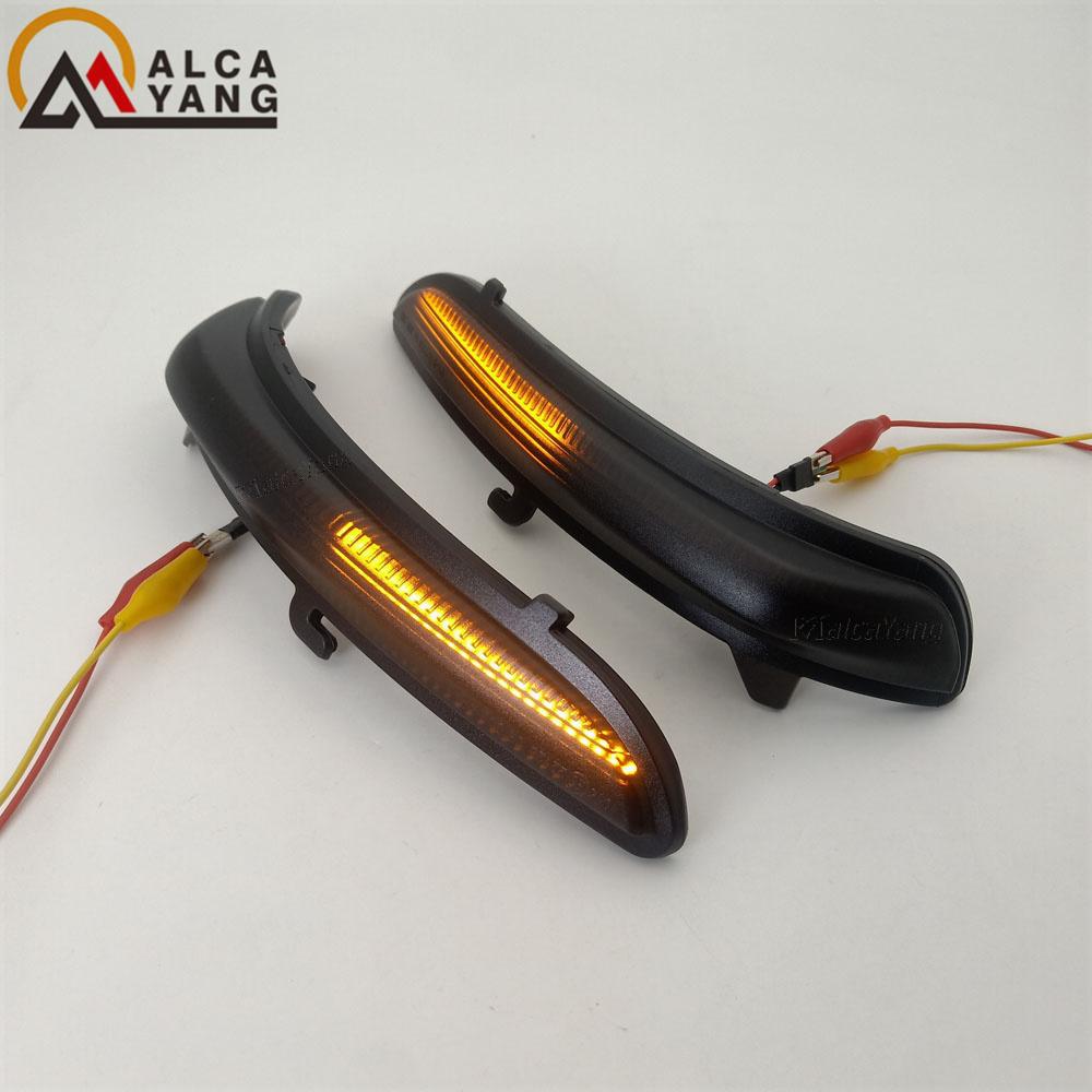 Led Dynamic Side Mirror Blinker Indicator Lamps For Peugeot 2008 208 I MK1 2013 2014 2015 2016-2019 Citroen Turn Signal Lights