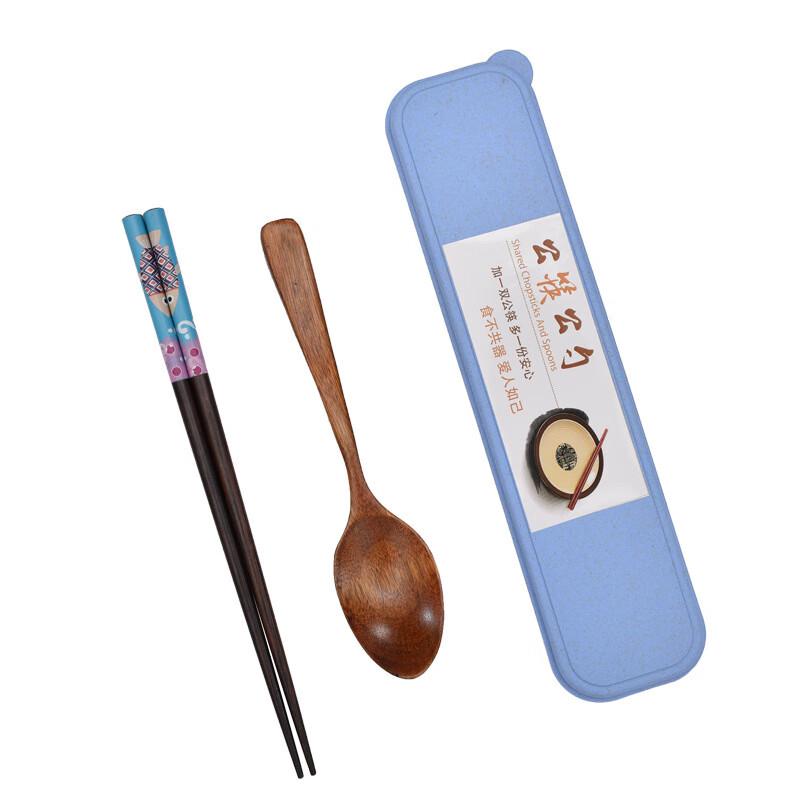 DREAM Portable Wooden Chopsticks & Spoon Set