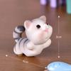 Delightful Cartoon Cat Design Mini Cat Dolls Ideal For Creative Cake Decorations And Gifts