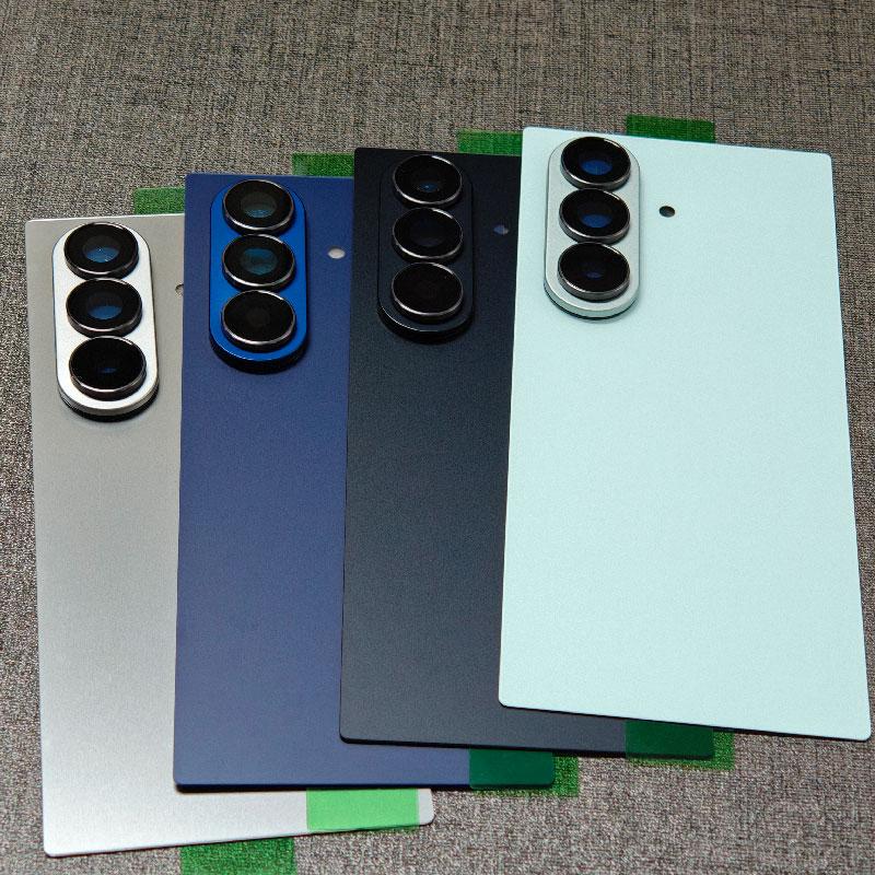 For Samsung Galaxy Z Fold 7 Fold7 Back Battery Cover Glass Rear Door Housing Cover Replacement With Camera Lens for fold7 F966B