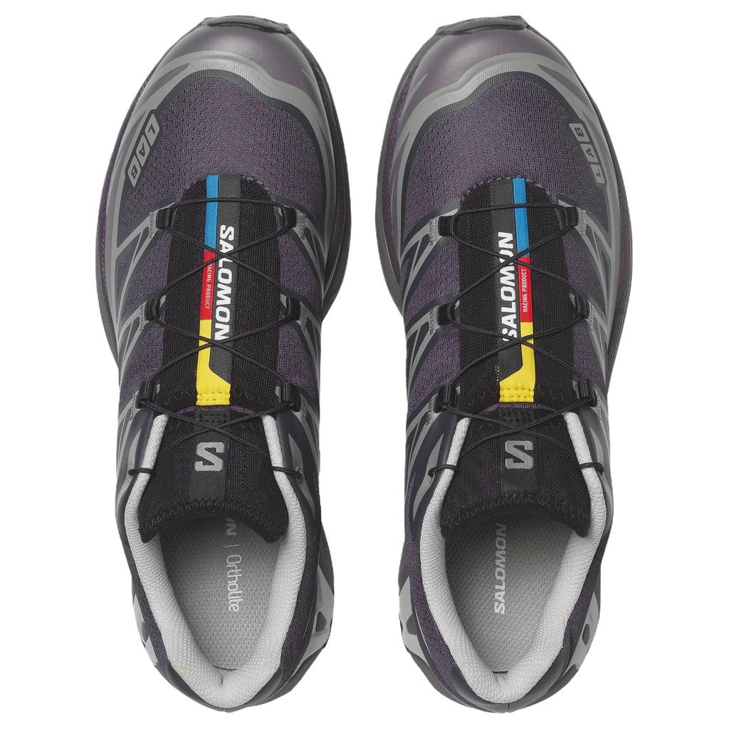 SALOMON XT-6 Nine Iron Plum Unisex Sneakers Grey Excalibur L47864100