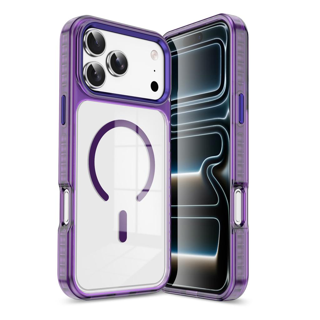 Magnetische Saugkraft für IPhone17 Anti-Fall Handyhülle 16 Anti-Vergilbungs-Transparent 15pro Airbag 14 Handy-Schutzhülle