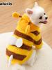 Pet Clothes for Dogs and Cats - Autumn Winter Transformation Outfit Teddy Bear Poodle French Bulldog Fleece Medium Dog