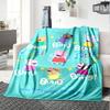 Peppa Pig Theme Printed Blanket - Perfect for Couch, Bed, Travel & Outdoor Use | Machine Washable, Cozy & Durable.