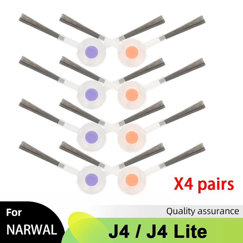 Per Narwal Freo X Ultra / Narwal J4 / J4 Lite Robot Aspirapolvere Parti Spazzola Laterale Filtro HEPA Panno Mocio Accessori Sostituzione