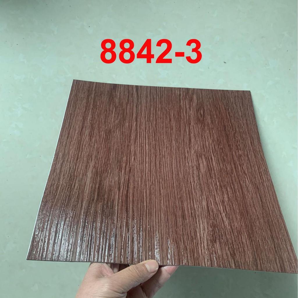 Self-Adhesive PVC Marble Tile Sticker - SPC Stone Plastic Flooring for Home Renovation