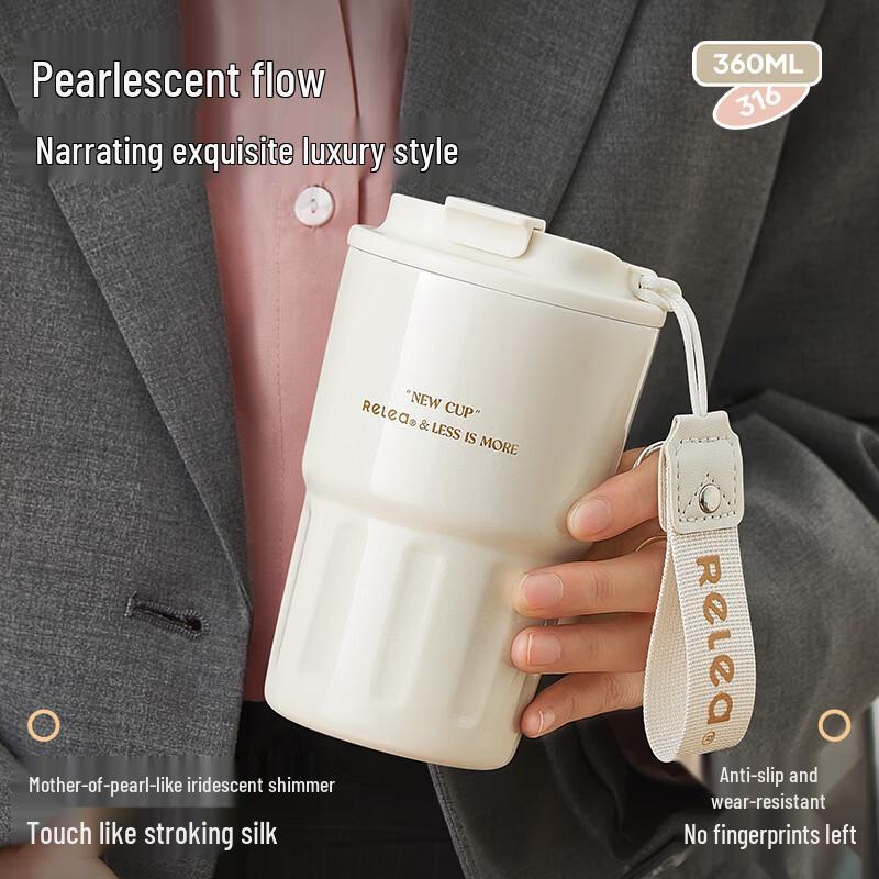 

WUSENGWU Chenyu 316 Stainless Steel Portable Thermos Coffee Mug