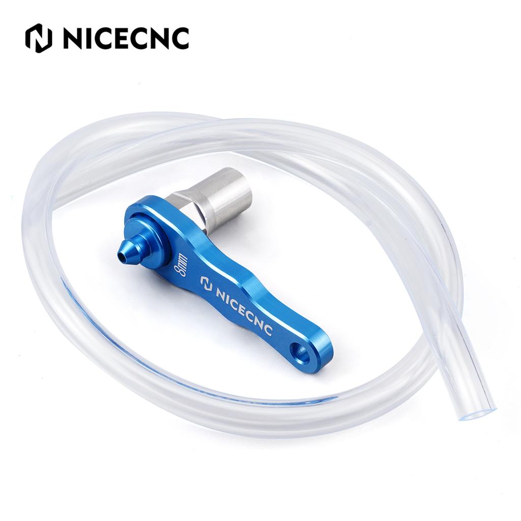 Motorcycle ATV UTV 8mm Mini Hydraulic Brake & Clutch Bleeder Tool For KTM Yamaha Raptor 700 YFZ Polaris RZR CanAm X3 Arctic Cat