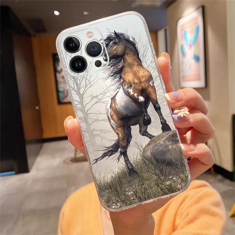 

Phone Case For iphone 17 Pro Max Air 17 16 15 14 13 Pro Max 15Plus 15 16 Pro Horse iphone 13