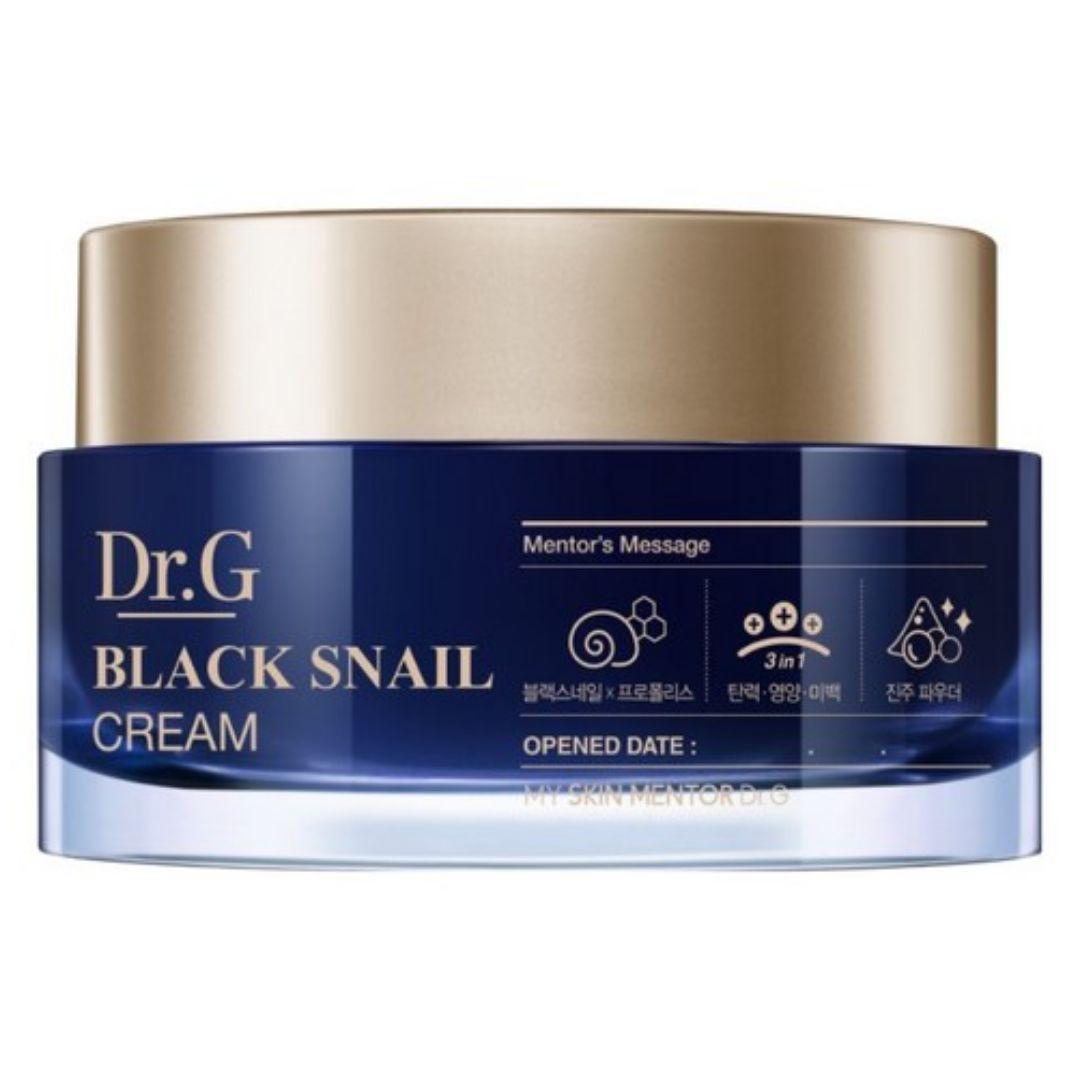 Dr.G Black Snail Cream Anti-Aging Firming Face Cream 50ml 1 Pack (50ml)