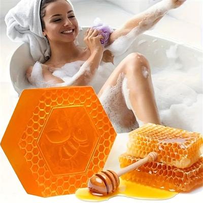 TurmericHoney Body Soap Gentle Moisturizing Body Skin Cleansing Facial Soap Improve Dryness Roughness Balance Skin Care Soap