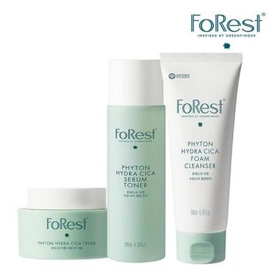 Forest Phyton Moisture Cica Toner 200ml + Pěna 200ml + Krém 50ml