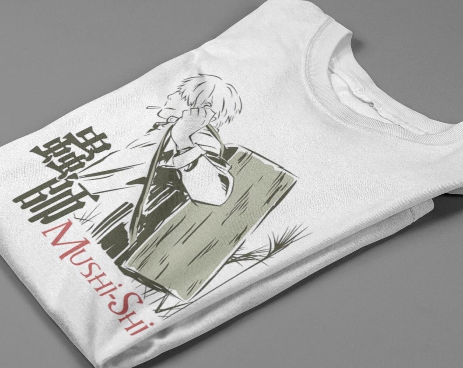 Ginko Mushishi Anime T-Shirt, Ginko manga Shirt L
