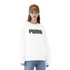 Puma Sweatshirts Women's White Crew Neck Moderate Regular 855318-02