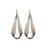 Statement Irregular Liquid Earrings for Women Fashion Silver Color Geometric Hollow Dangle Drop Earrings Girl 2026 Trendy Party Jewelry