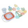 Beach Toys Set Collapsible Sand Bucket and Shovels Set Interactive Kids Sand Toys for Beach Party   Activities