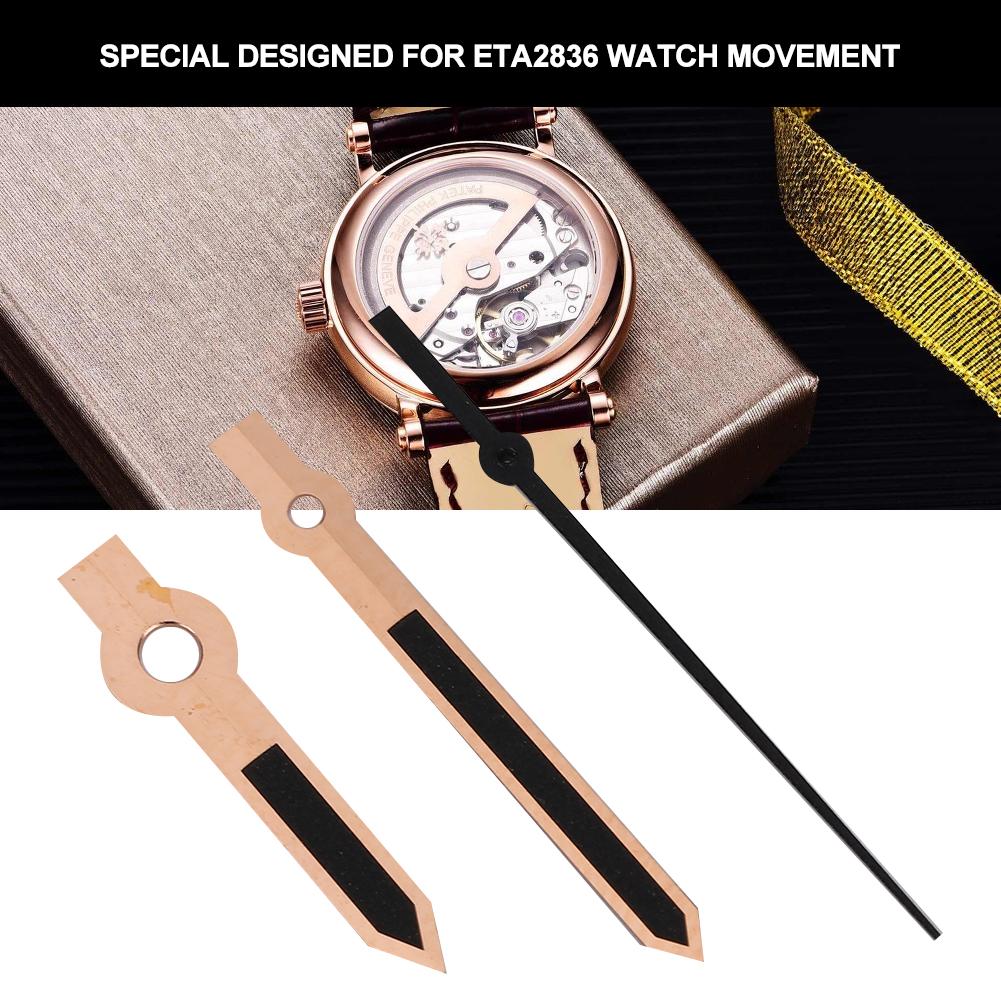 M005 Men Watch Hour Minute Second Hands Watch Needles Fit for ETA2836 Movement