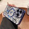 Luxury Magsafe Mechanical Gear Transparent Case For iPhone 16 Pro Max 15 14 13 12 11 Plus Soft Wireless Charging Magnetic Cover
