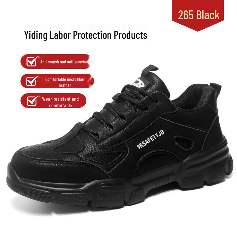 Unisex Steel Toe Work Shoes: Breathable, Wear-Resistant, Anti-Smash, Anti-Puncture, Comfortable for Long Standing