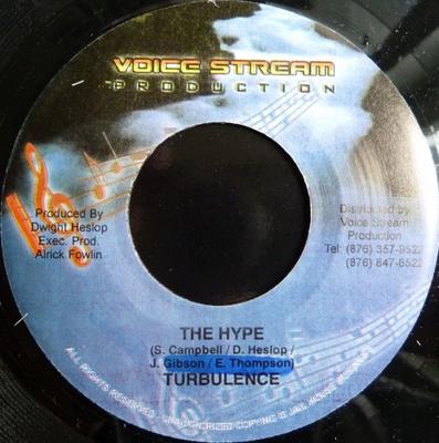 7inch Record TURBULENCE / PINCHERS - The Hype / Hill & Gully Ride VSP008 Voice Stream Pr 2004 Jamaica Reggae, Ska & Dub Used