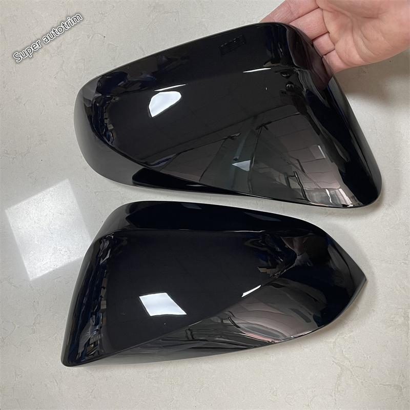 Rearview Mirror Cap Shell Protection Decor Cover Trim For LEXUS NX 260 RX 300 350h 2016 - 2026 Black / Carbon Fiber Accessories