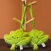 Good Luck Pomelo Leaf Plush Bag Charm