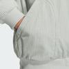 Adidas Sportswear Lounge Jacket with Pure Color Tag Logo Men Outerwear Silver-Gray IQ1388