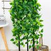 Potted Artificial Pothos Hanging Vine Greenery for Indoor Decoration