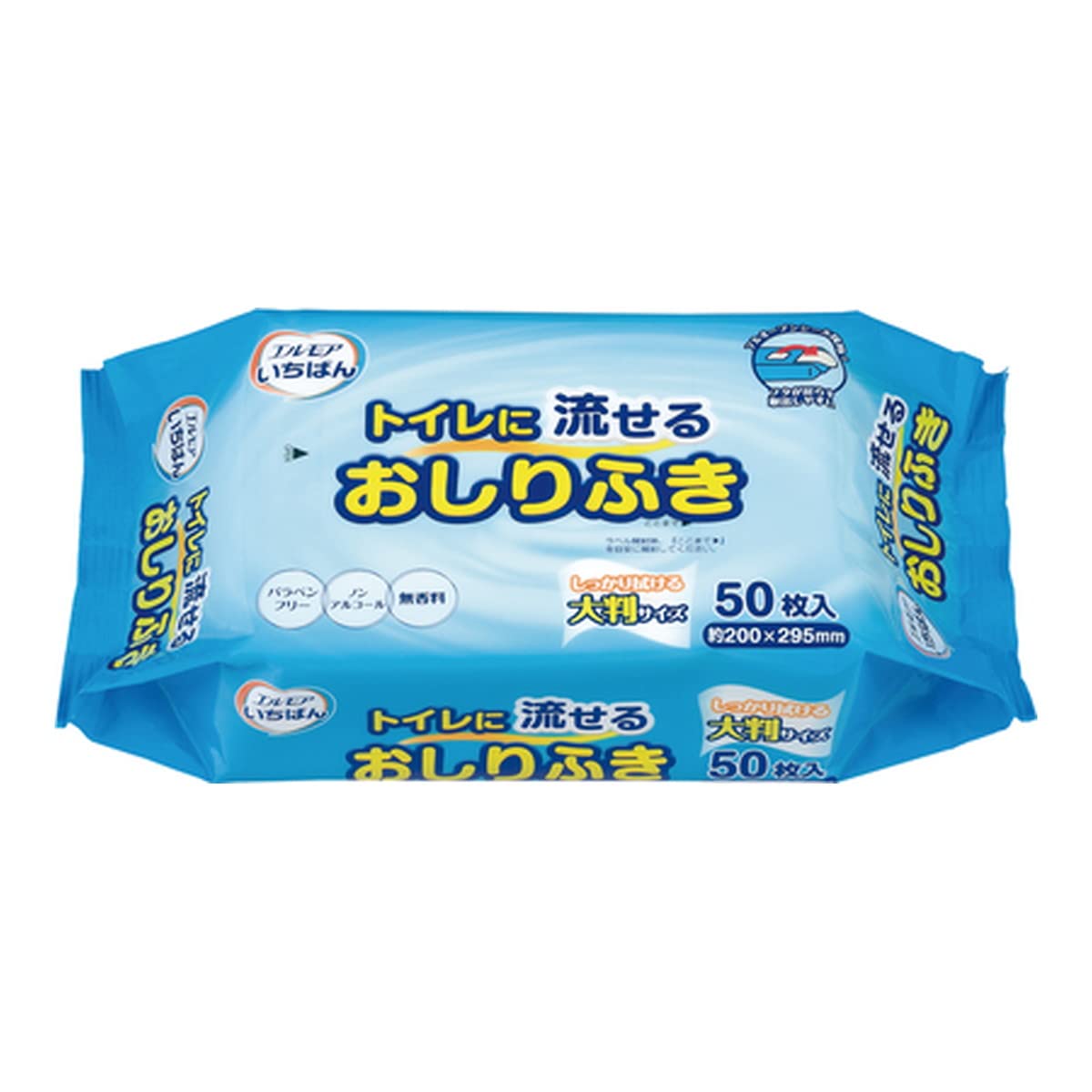 

Kami Shoji Elmore Ichiban baby 480171 (flushable wipes) синий