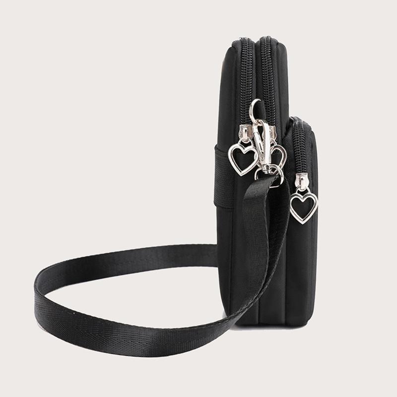 Genți Crossbody mici de înaltă calitate pentru femei, multifuncționale, impermeabile, din nailon, genți de umăr, pentru telefonul mobil, genți de sport Messenger