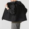 Adidas Comoda giacca casual con cappuccio a maniche lunghe da uomo, nera JD5419
