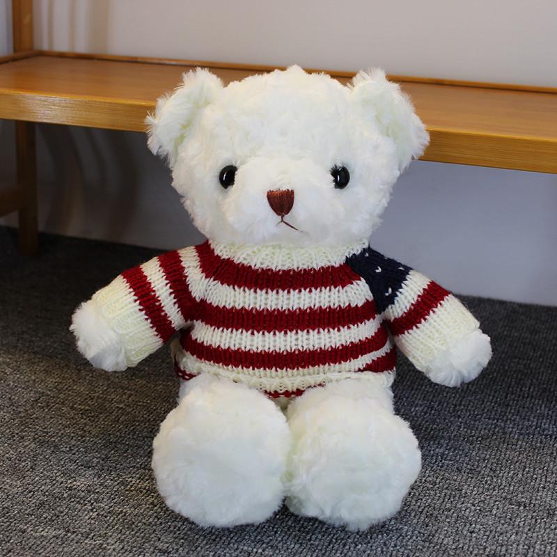 Adorable Teddy Bear Plush Toy - Stuffed Animal Doll for Kids' Birthday Gift
