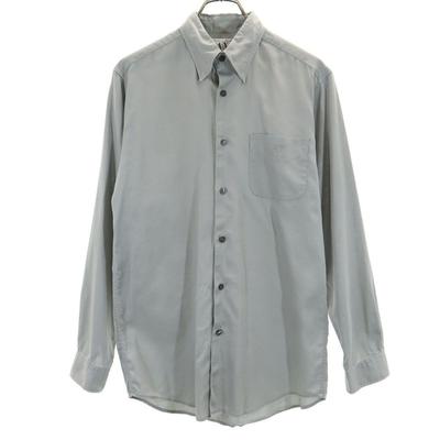 90s Old Long Sleeve Shirt S Gray Men's Used