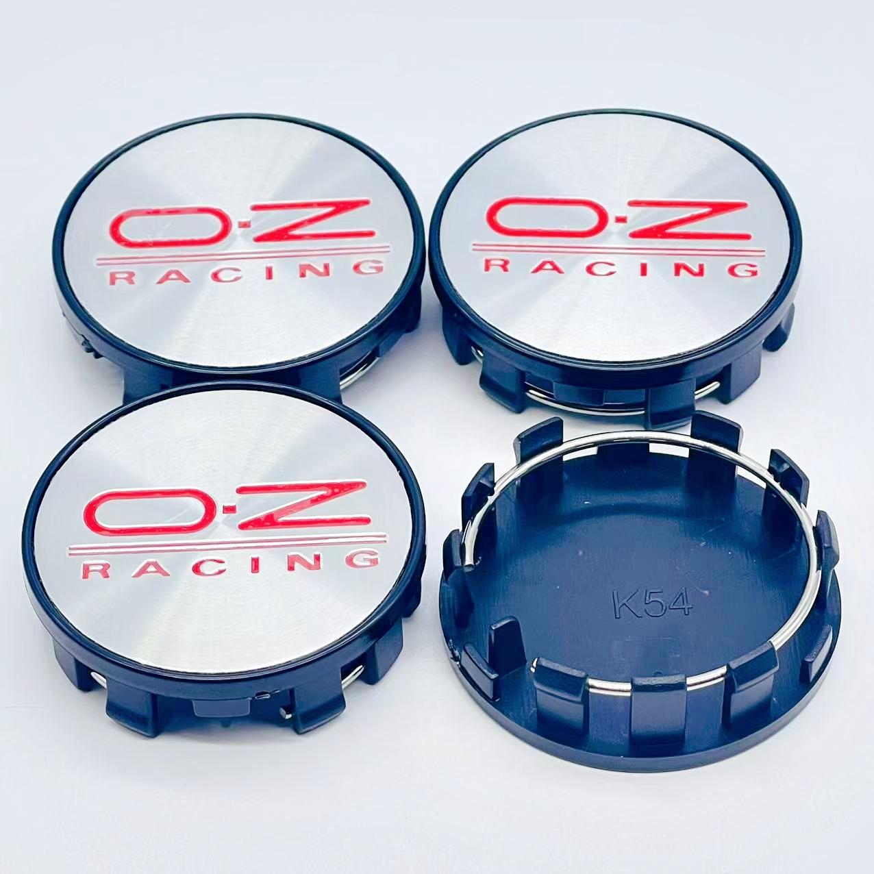 

4pcs/Set O.Z Racing 54mm Car Wheel Center Hub Caps Rim Caps Dust-Proof Covers 50mm OZ Emblem Logo Badge sticker Auto Accessories OZ Badge&4Pcs K54mm Cap
