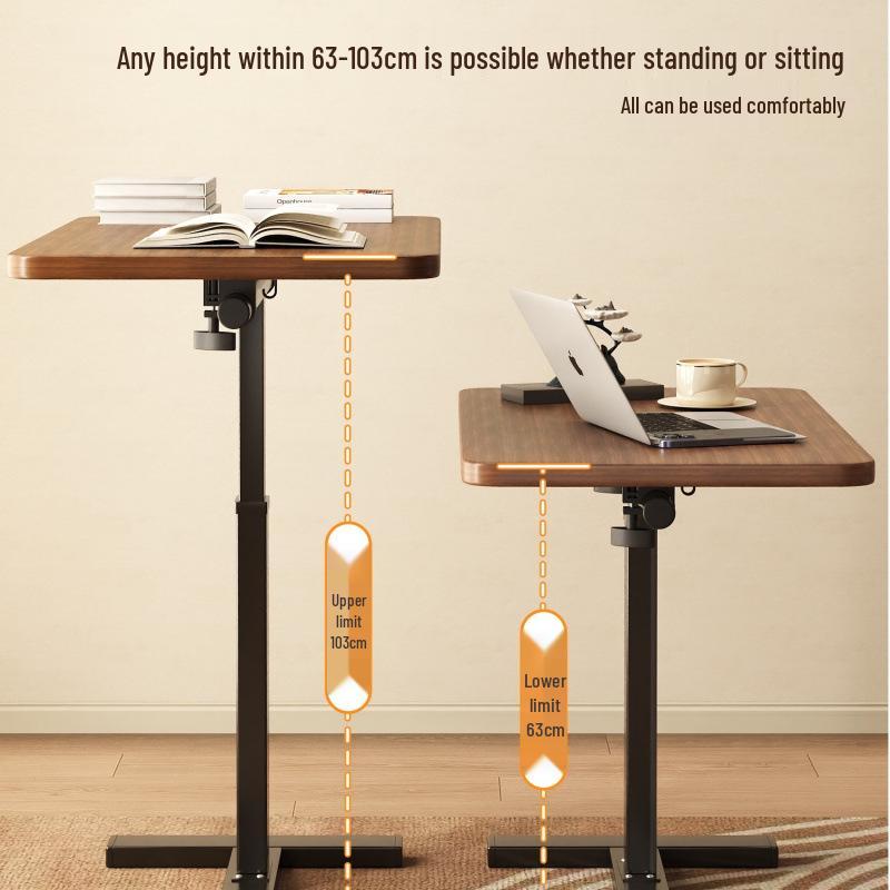 Adjustable Bedside Table: Versatile Folding Desk for Home, Bedroom, and Living Room