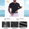 Kompressionsshirt Herren Fitness Gym Body Shaper Sport Lauf Kurzarm T-Shirt Rashgard Tops T-Shirt Quick Dry Tops Männliche Shapewear