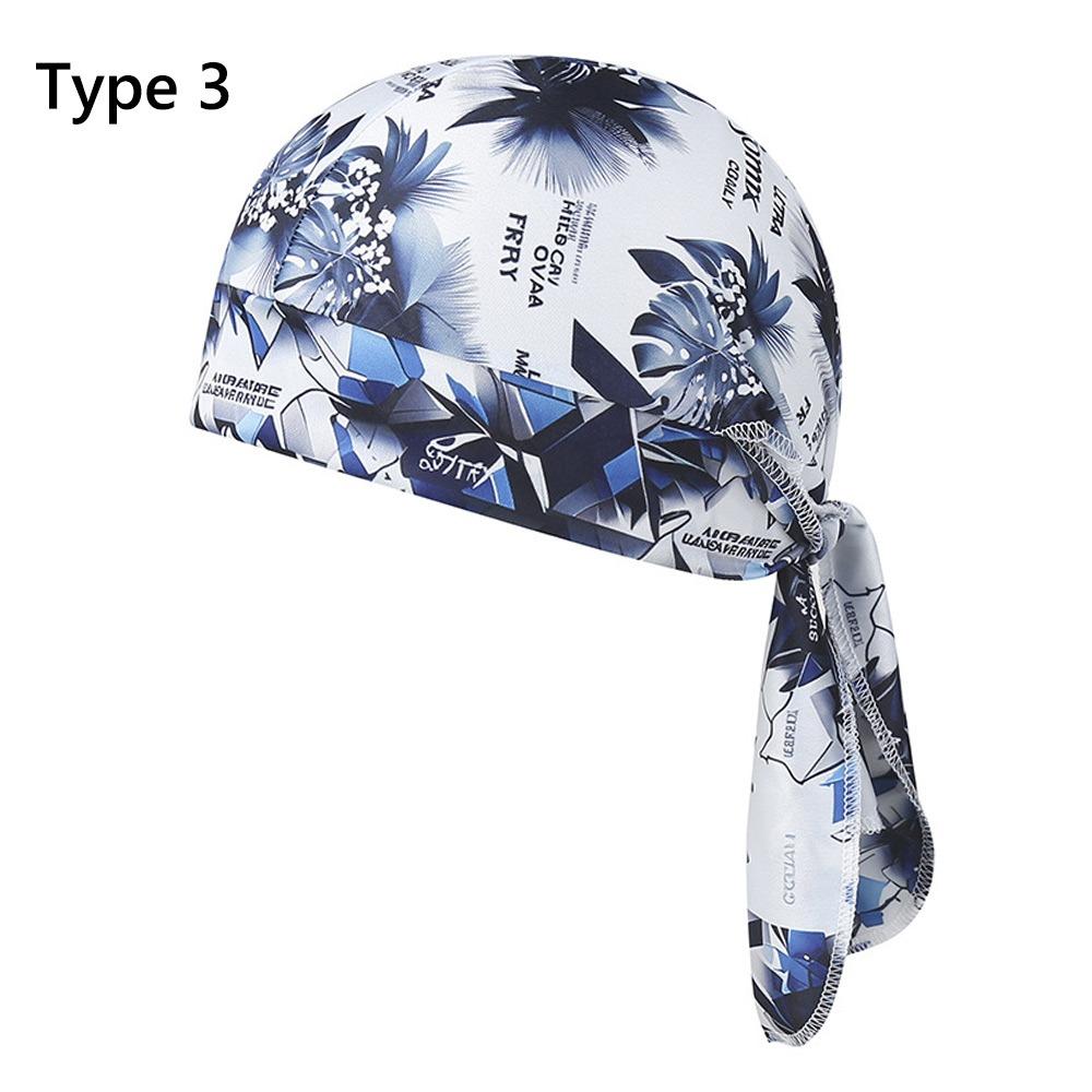 

Быстросохнущая бандана-шапка Дышащая шапка для защиты от солнца Удобная спортивная повязка на голову Бег type 3