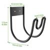 Hose Hanger Wall Mount Heavy Duty Hose Hanger Wall Mount Wall Mounted Hose Holder Sturdy Hose Stand for Garden Hose Storage