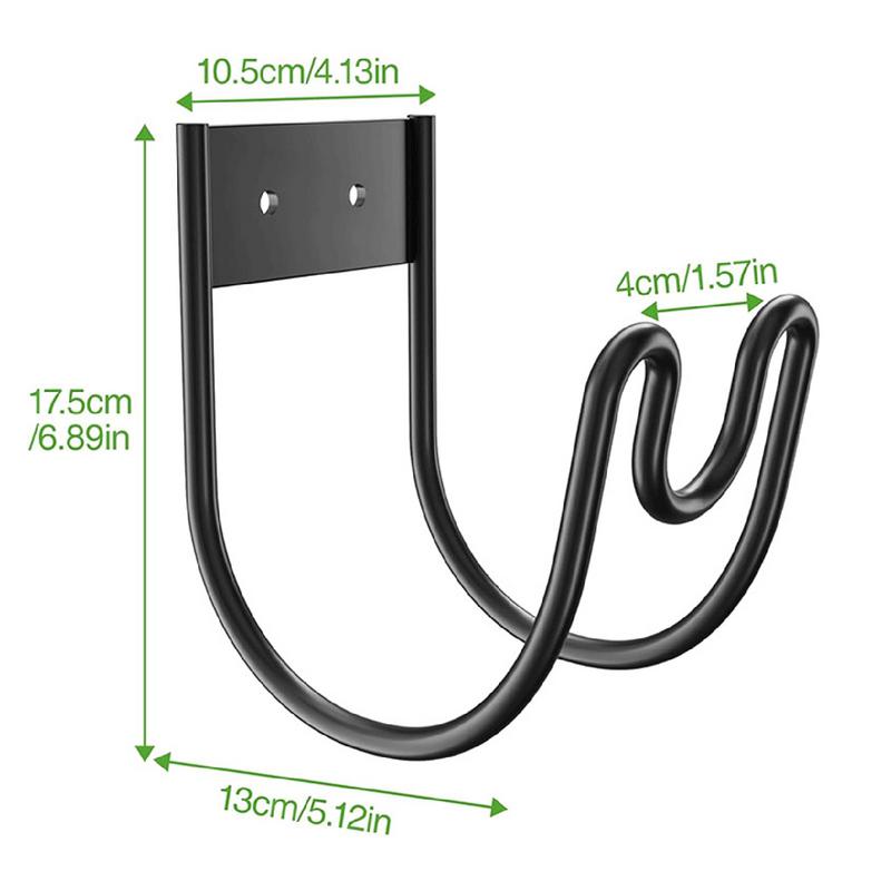 Hose Hanger Wall Mount Heavy Duty Hose Hanger Wall Mount Wall Mounted Hose Holder Sturdy Hose Stand for Garden Hose Storage