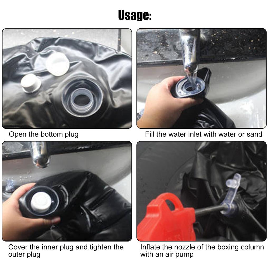 160CM Fitness Inflatable Punching Bag Bounce Back Free Standing Boxing Target Bag