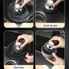 Stainless Steel Pot Brush - Non-Damaging Multi-functional Stain Remover with Wire Ball