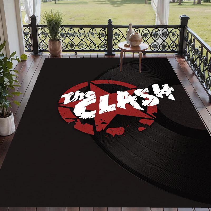 Soft Floor Carpet The Clash Pattern Area Rug Decorative Mat For Home Room Decoration