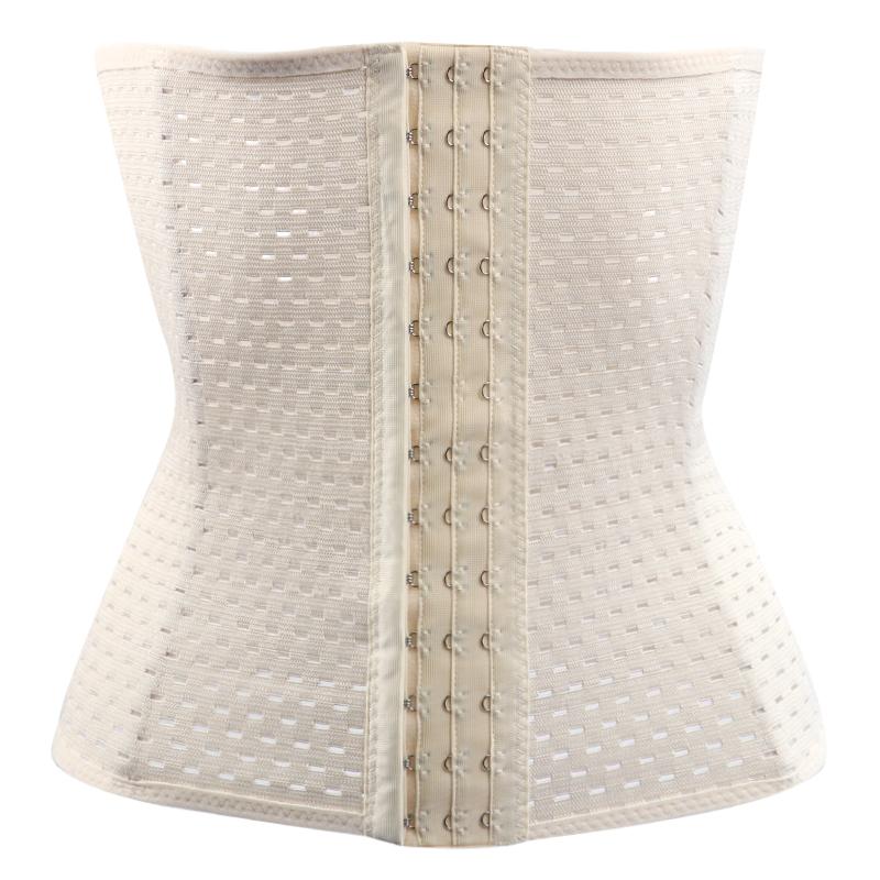 

Пояс для живота, женский пояс для талии и живота, дышащий полый пластиковый пояс с тремя рядами пряжек, корректирующая одежда для спорта и коррекции фигуры, пояс для коррекции фигуры 6XL