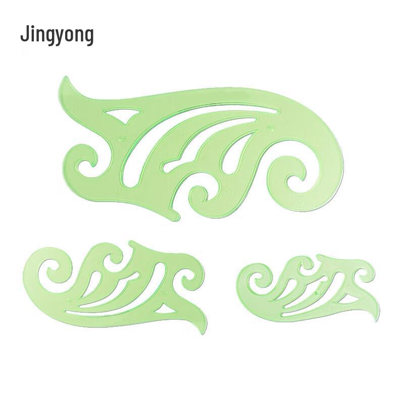 Jingyong Multi-functional Curve Drawing Ruler