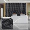 3D Wall Panels PVC Textured Interior Decor 11.8''x11.8'' Accent Wall Panels for Living Room Bedroom - Easy Install