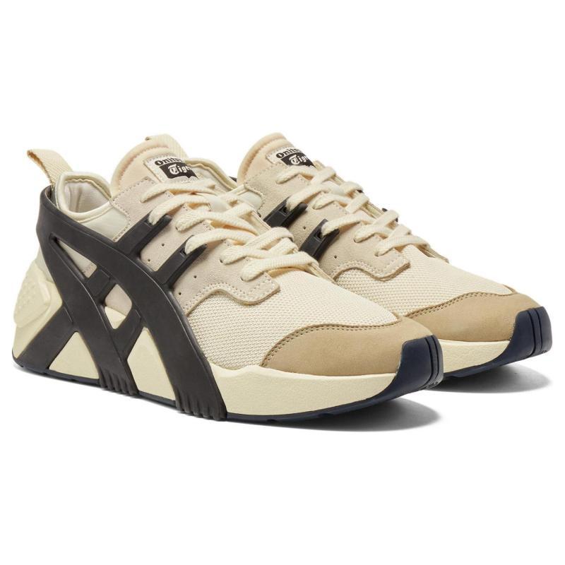 ONITSUKA TIGER Big Logo Trainer 2.0 'Beige Black' Sneakers 1183A795-200