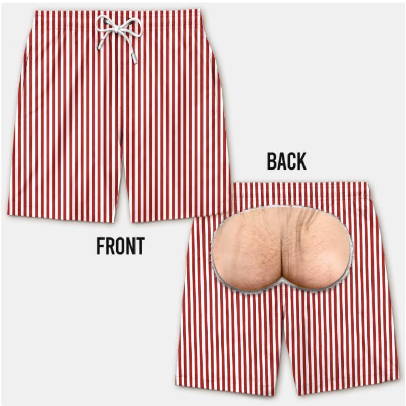 Summer Funny Swim Trunks Personalized Swim Trunk Bathing Suit Bachelor Party Short Men's Beach Swim Trunks Quick Drying Shorts